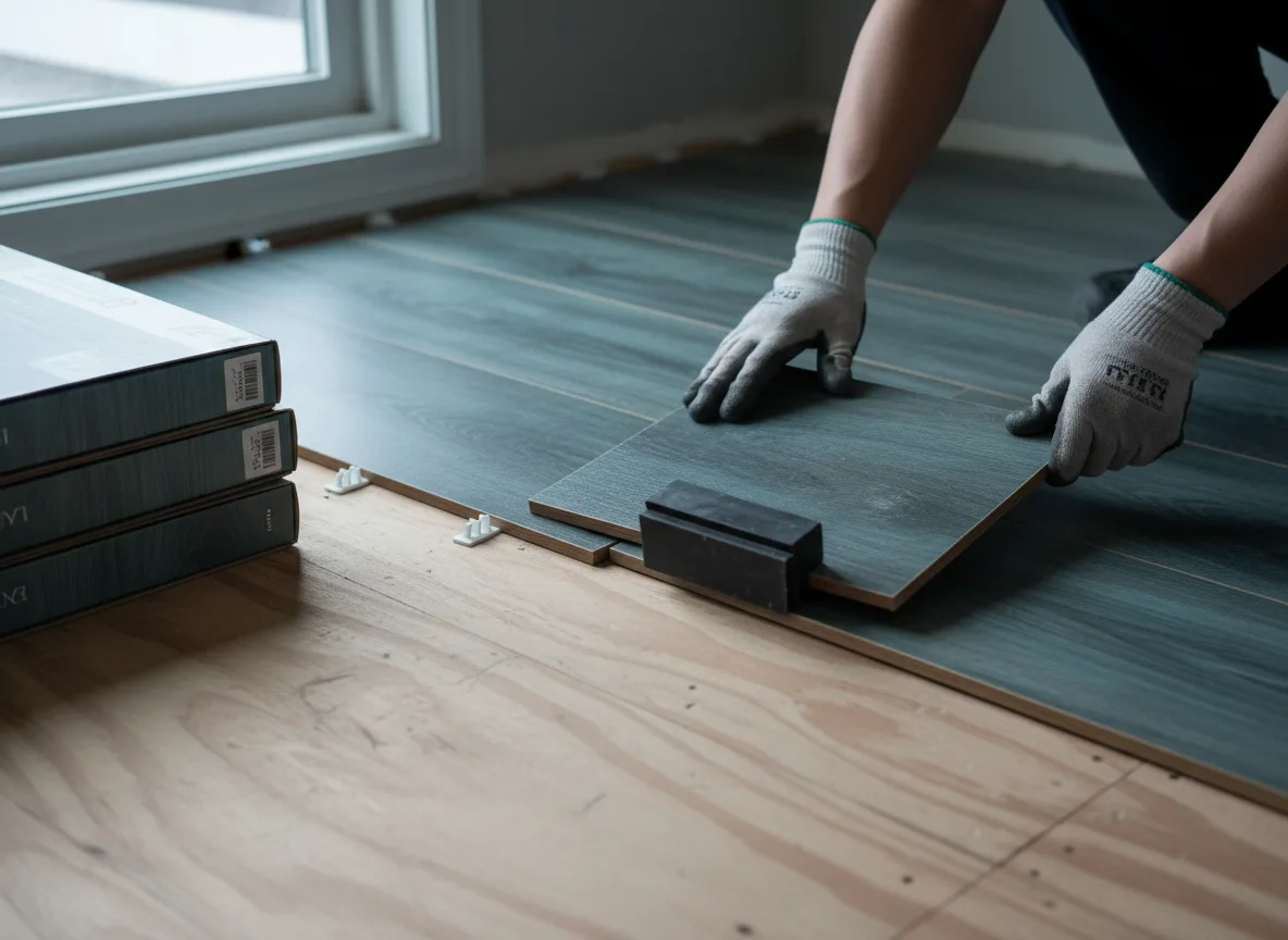 Luxury Vinyl Plank Installation company in Spivey, KS